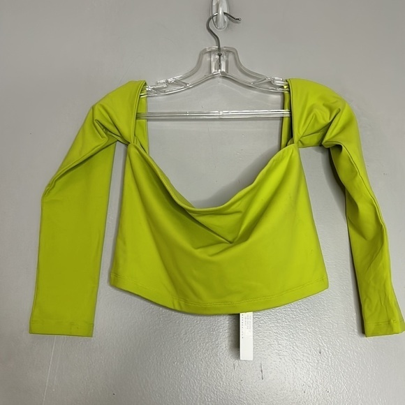 NWT Off the Shoulder Long Sleeve Tube Top XL
SUSANA MONACO chartreuse new - Picture 5 of 6